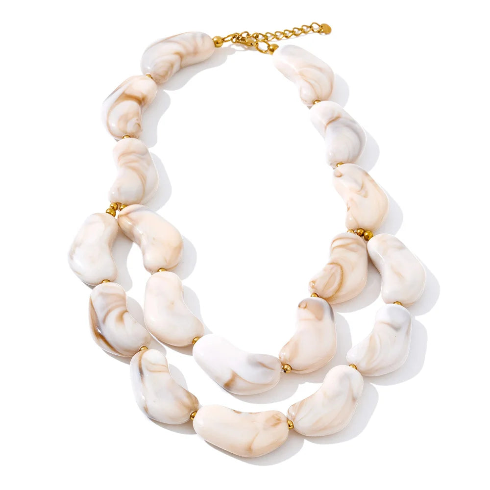 Collar exclusivo Marbber 3 colores hecho a mano