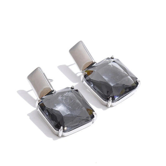 Pendientes Loren de circonita de alta calidad en 4 colores