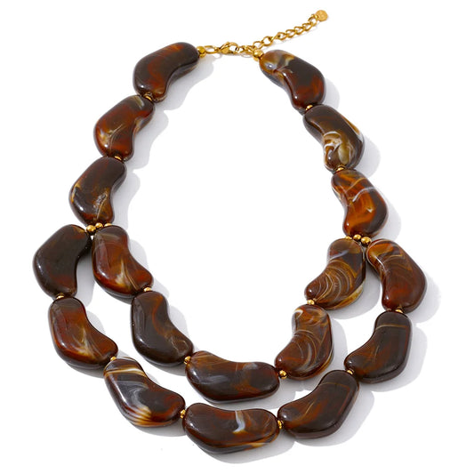 Collar exclusivo Marbber 3 colores hecho a mano