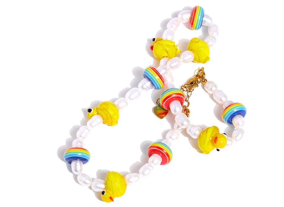 Collar de perlas naturales de agua dulce