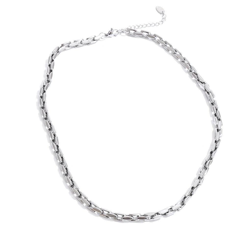 Collar Amada chapado en PVD de 18 quilates